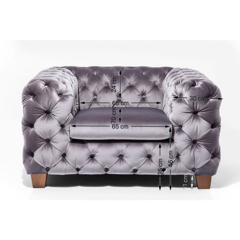 Armchair Desire Grey